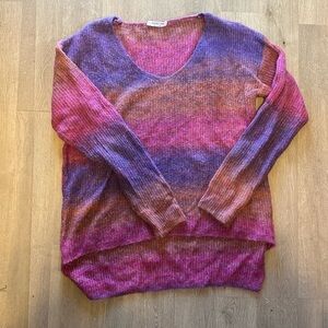 Chico's Multicolor V-Neck Sweater
